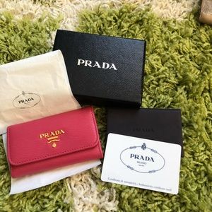 Prada key holder